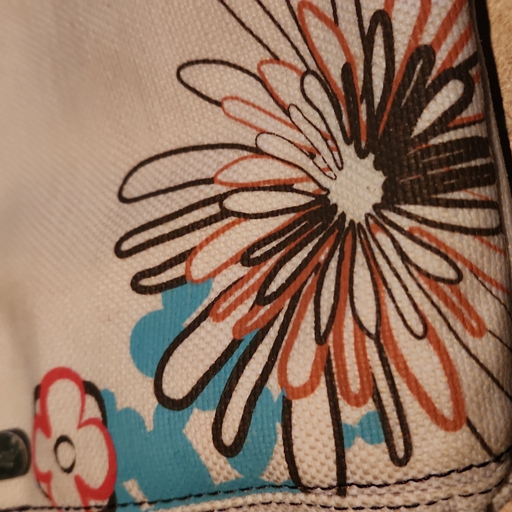 Thirty-one Floral Canvas Crossbody Bag - Picture 15 of 16